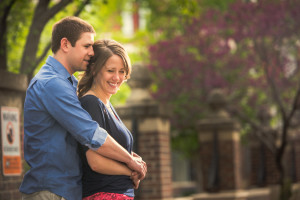 Erica and Michael engagement photo