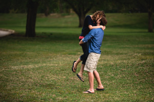 Erica and Michael engagement photo