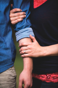 Erica and Michael engagement photo