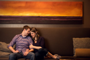 Erica and Michael engagement photo